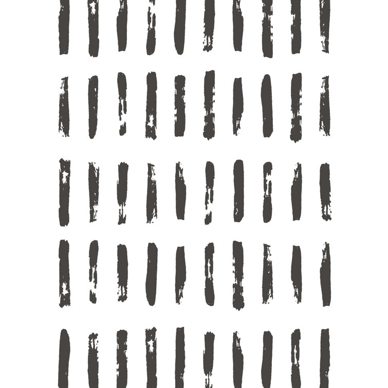 Foundry Select Brush Strokes Peel And Stick Vinyl Wallpaper Wayfair